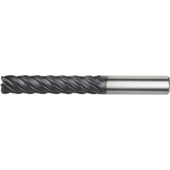 Kennametal - 20mm, 5 Flute, Single End, Solid Carbide, 6mm Corner Radius End Mill - 125mm OAL, Right Hand Flute, 60mm LOC, Right Hand Cut - Apex Tool & Supply
