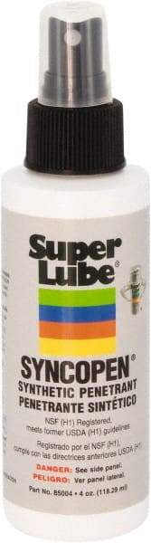 Synco Chemical - 4 oz Bottle Synthetic Penetrant - Translucent & Clear, Food Grade - Apex Tool & Supply