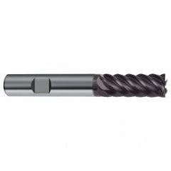 18mm Dia. - 92mm OAL - 45° Helix Firex Carbide End Mill - 8 FL - Apex Tool & Supply