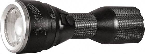 Milwaukee Tool - LED Bulb, 800 Lumens, Industrial/Tactical Flashlight - Black Aluminum Body, 12V Batteries Not Included - Apex Tool & Supply