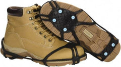 Duenorth - Size S, (Women's Size S) Strap-On Cleat - Tungsten Carbide Spike Traction, Black - Apex Tool & Supply