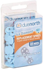 Duenorth - Size Universal, (Women's Size Universal) Strap-On Cleat - Tungsten Carbide Spike Traction, Black - Apex Tool & Supply