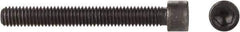 Made in USA - 3/8-16 UNC Hex Socket Drive, Socket Cap Screw - Alloy Steel, Black Oxide Finish, Fully Threaded, 1-3/4" Length Under Head - Apex Tool & Supply
