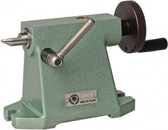 Bison - Lathe Tailstock - For Use with Rotary Tables with 100mm Center Height - Apex Tool & Supply