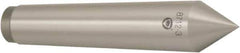 Bison - 0.95" Head Diam, Standard Point Solid Dead Center - 3MT Morse Taper, 11mm Point Diam - Apex Tool & Supply
