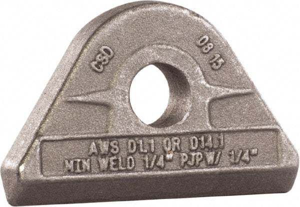 Mag-Mate - 43/64" ID, 4,000 Lb Capacity Pad Eye - Carbon Steel - Apex Tool & Supply