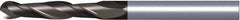 Kennametal - 20mm Diam, 75mm LOC, 2 Flute Solid Carbide Ball End Mill - TiAlN Finish, Single End, 150mm OAL, 20mm Shank Diam, Spiral Flute - Apex Tool & Supply