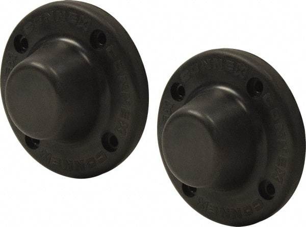 Mag-Mate - 4" Long Rubber Insulated Magnetic Door Holder - Weatherproof Grade - Apex Tool & Supply