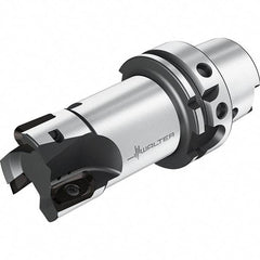 Walter - 50mm Cut Diam, 20mm Max Depth of Cut, 80mm Shank Diam, 141.9mm OAL, Indexable Square Shoulder End Mill - HSK80A Taper Shank, 0° Lead Angle, Through Coolant, Series M2131-H - Apex Tool & Supply