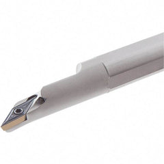 Iscar - SVAC, Left Hand Cut, 91° Lead Angle, 20mm Shank Height x 20mm Shank Width, Neutral Rake Indexable Turning Toolholder - 125mm OAL, VCGT 133 Insert Compatibility, Series Isoturn - Apex Tool & Supply