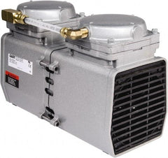 Gast - Diaphragm-Type Vacuum Pumps Horsepower: 1/2 Cubic Feet per Minute: 3.30 - Apex Tool & Supply