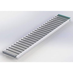 UNEX Manufacturing - Gravity Conveyors Roller Style: Roller Shape: Round - Apex Tool & Supply