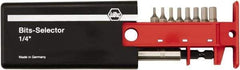 Wiha - 8 Piece Hex Drive Bit Set - Hex Point - Apex Tool & Supply
