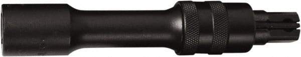 SK - 1/2" Drive Impact Locking Socket Extension - 5" OAL, Black Finish - Apex Tool & Supply