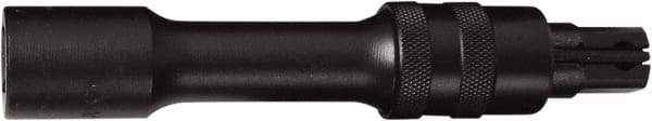 SK - 3/8" Drive Impact Locking Socket Extension - 6" OAL, Black Finish - Apex Tool & Supply