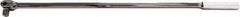 SK - 3/4" Drive Socket Knurled Handle - 37" OAL, Full Polish Chrome Finish - Apex Tool & Supply