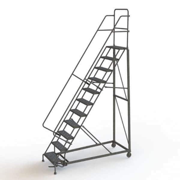 TRI-ARC - Rolling & Wall Mounted Ladders & Platforms Type: Rolling Warehouse Ladder Style: Rolling Safety Ladder - Apex Tool & Supply