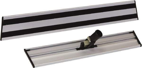 O-Cedar - Gray Microfiber Pad Frame - 18" Long x 5" Wide Head, Aluminum Head - Apex Tool & Supply