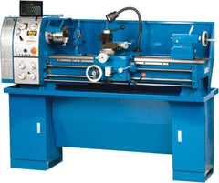 Enco - 13" Swing, 40" Between Centers, 220 Volt, Single Phase Bench Lathe - 5MT Taper, 1-1/2 hp, 65 to 1,810 RPM, 1-1/2" Bore Diam, 750mm Deep x 580mm High x 1,676mm Long - Apex Tool & Supply