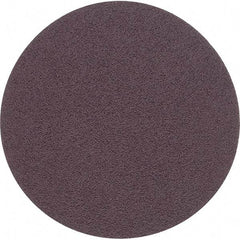 Tru-Maxx - 5" Diam, 60 Grit Aluminum Oxide Adhesive PSA Disc - Medium Grade, Gold, C Weighted Backing, Flexible, 3,000 Max RPM - Apex Tool & Supply