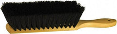 O-Cedar - 13" OAL, Tampico Counter Brush - 2-1/2" Bristle Length, 8" Long x 2-1/2" Wide Head, Wood Handle, Black - Apex Tool & Supply