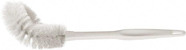 O-Cedar - 17" OAL Toilet Bowl Brush - Polypropylene Bristles, 1" Bristle Length, Plastic Handle, White - Apex Tool & Supply