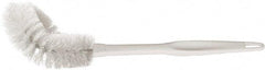 O-Cedar - 17" OAL Toilet Bowl Brush - Polypropylene Bristles, 1" Bristle Length, Plastic Handle, White - Apex Tool & Supply