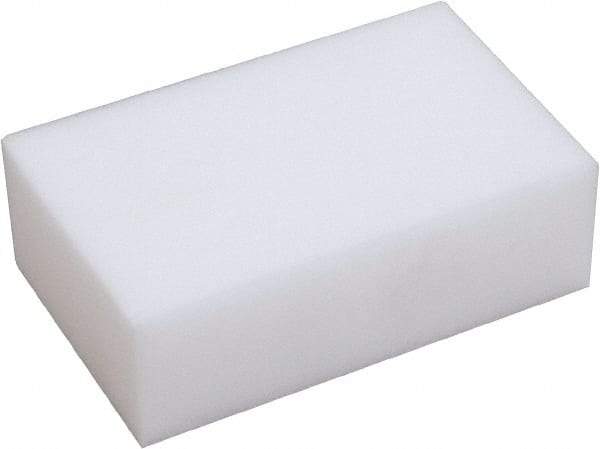 O-Cedar - 4-1/2" Long x 2-3/4" Wide x 1-1/2" Thick Eraser - Light-Duty, White - Apex Tool & Supply