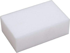 O-Cedar - 4-1/2" Long x 2-3/4" Wide x 1-1/2" Thick Eraser - Light-Duty, White - Apex Tool & Supply