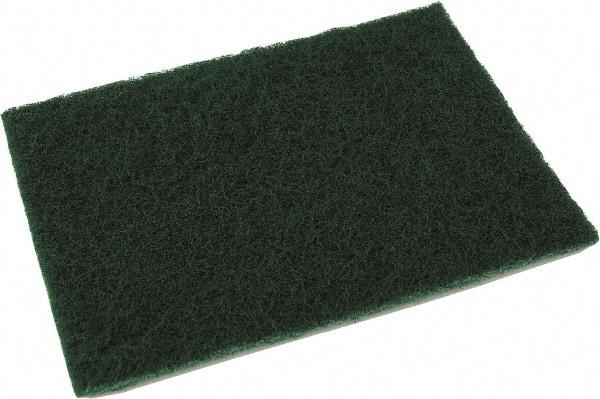 O-Cedar - 9" Long x 6" Wide x 1/2" Thick Scouring Pad - Heavy-Duty, Green - Apex Tool & Supply