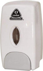 O-Cedar - 34 oz Liquid Hand Sanitizer Dispenser - Plastic, Wall Mounted, White - Apex Tool & Supply