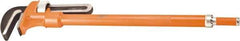 OPI - 48" Alloy Steel Telescopic Pipe Wrench - 8-1/4" Pipe Capacity - Apex Tool & Supply