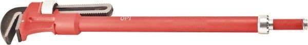 OPI - 48" Alloy Steel Telescopic Pipe Wrench - 6" Pipe Capacity - Apex Tool & Supply