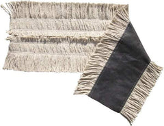 O-Cedar - 48" Long x 5" Wide Cotton Dust Mop Head - Slip-On/Slip-Through Backing, Launderable - Apex Tool & Supply
