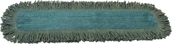 O-Cedar - 18" Long x 5" Wide Microfiber Dust Mop Pad - Hook & Loop, Launderable - Apex Tool & Supply