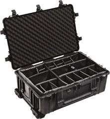 Pelican Products, Inc. - 24-7/32" Wide x 17-31/64" High, Shipping/Travel Case - Black, Polypropylene - Apex Tool & Supply
