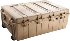 Pelican Products, Inc. - 27-1/8" Wide x 14-3/8" High, Shipping/Travel Case - Tan, Polypropylene - Apex Tool & Supply