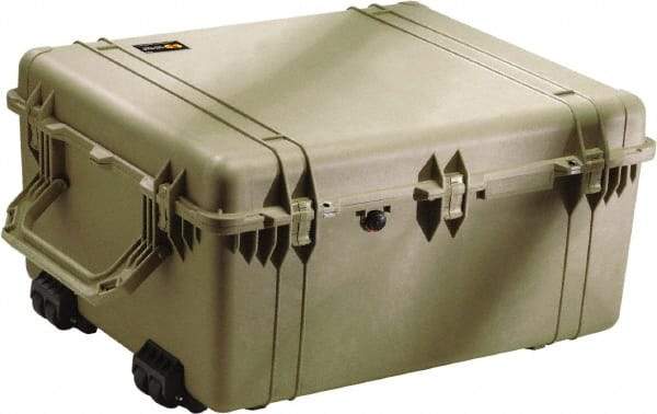 Pelican Products, Inc. - 28-13/32" Wide x 17-21/32" High, Shipping/Travel Case - Olive, Polypropylene - Apex Tool & Supply