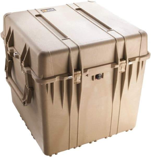 Pelican Products, Inc. - 26-1/2" Wide x 25-1/4" High, Cube Case - Tan, Polypropylene - Apex Tool & Supply