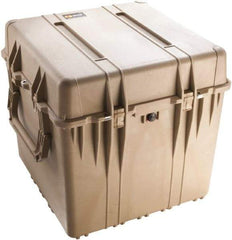 Pelican Products, Inc. - 26-1/2" Wide x 25-1/4" High, Cube Case - Tan, Polypropylene - Apex Tool & Supply