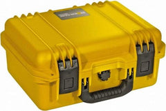 Pelican Products, Inc. - 11-13/32" Wide x 6-1/2" High, Clamshell Hard Case - Yellow, HPX High Performance Resin - Apex Tool & Supply
