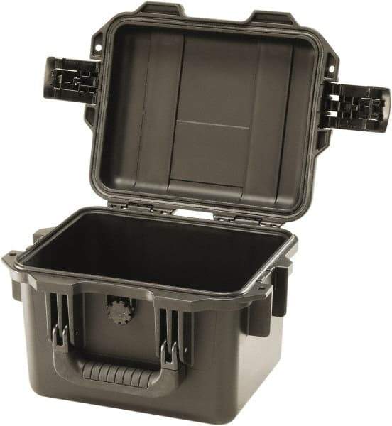 Pelican Products, Inc. - 9-51/64" Wide x 7-45/64" High, Clamshell Hard Case - Black, HPX High Performance Resin - Apex Tool & Supply
