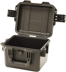 Pelican Products, Inc. - 9-51/64" Wide x 7-45/64" High, Clamshell Hard Case - Black, HPX High Performance Resin - Apex Tool & Supply