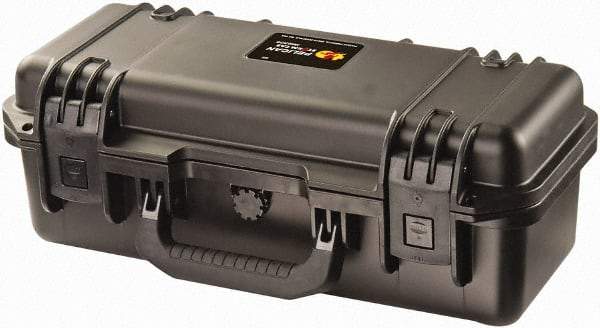 Pelican Products, Inc. - 8-13/32" Wide x 6-45/64" High, Clamshell Hard Case - Black, HPX High Performance Resin - Apex Tool & Supply