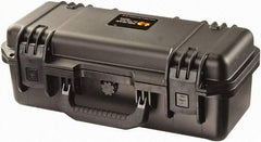 Pelican Products, Inc. - 8-13/32" Wide x 6-45/64" High, Clamshell Hard Case - Black, HPX High Performance Resin - Apex Tool & Supply