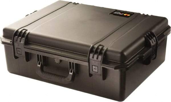 Pelican Products, Inc. - 19-45/64" Wide x 8-39/64" High, Clamshell Hard Case - Black, HPX High Performance Resin - Apex Tool & Supply