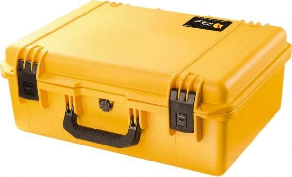 Pelican Products, Inc. - 16" Wide x 8-19/64" High, Clamshell Hard Case - Yellow, HPX High Performance Resin - Apex Tool & Supply