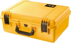 Pelican Products, Inc. - 16" Wide x 8-19/64" High, Clamshell Hard Case - Yellow, HPX High Performance Resin - Apex Tool & Supply