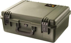 Pelican Products, Inc. - 16" Wide x 8-19/64" High, Clamshell Hard Case - Olive, HPX High Performance Resin - Apex Tool & Supply