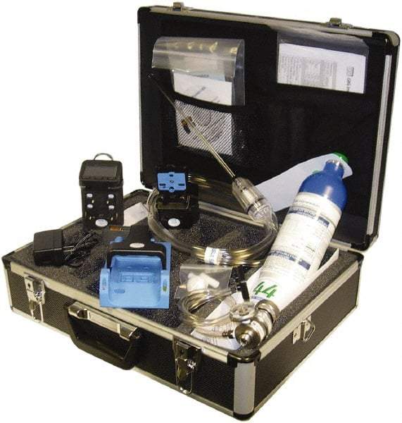 GfG - Audible, Vibration & Visual Alarm, LCD Display, Confined Space Monitor - Monitors Carbon Monoxide, Oxygen, LEL & Methane, -20 to 50°C Working Temp, CSA Listed - Apex Tool & Supply